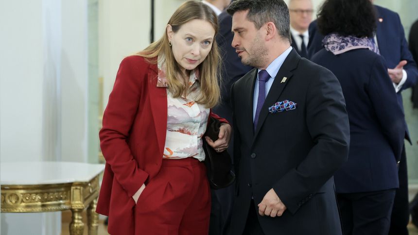 Katarzyna Pełczyńska-Nałęcz i Paweł Śliz
