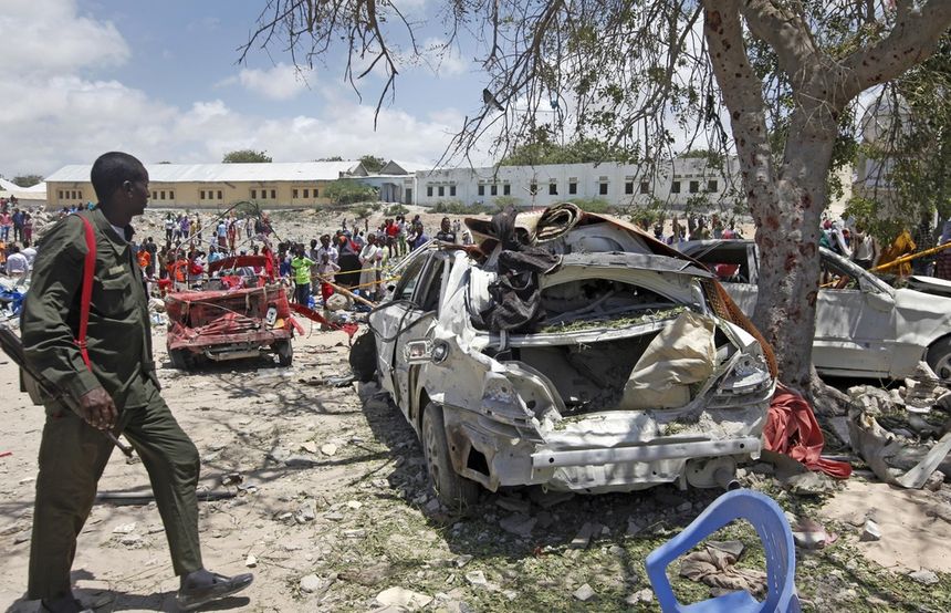 Somalia. Zamach w Mogadiszu. 3 zabitych|undefined