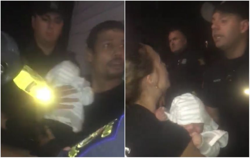 USA. Miał w rękach 2-miesięczne dziecko. Policja użyła wobec niego paralizatora|undefined
