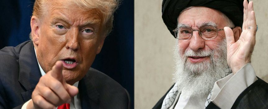 Donald Trump, Ajatollah Ali Chamenei