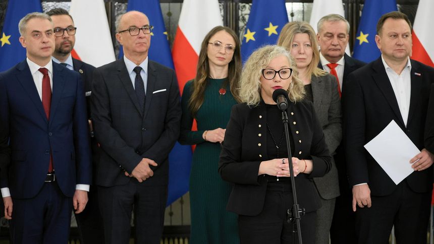 Katarzyna Kotula na konferencji Lewicy w sprawie rządowego projektu ustawy o statusie osoby najbliższej