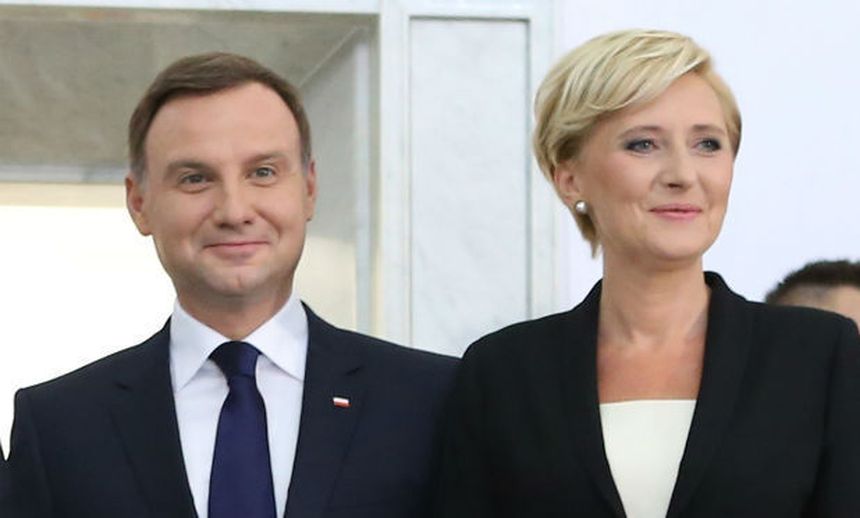 Para prezydencka Andrzej Duda i Agata Duda|undefined