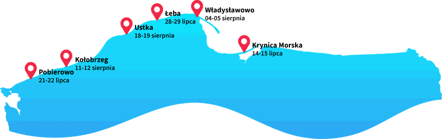 A może nad morze Radio ZET mapa