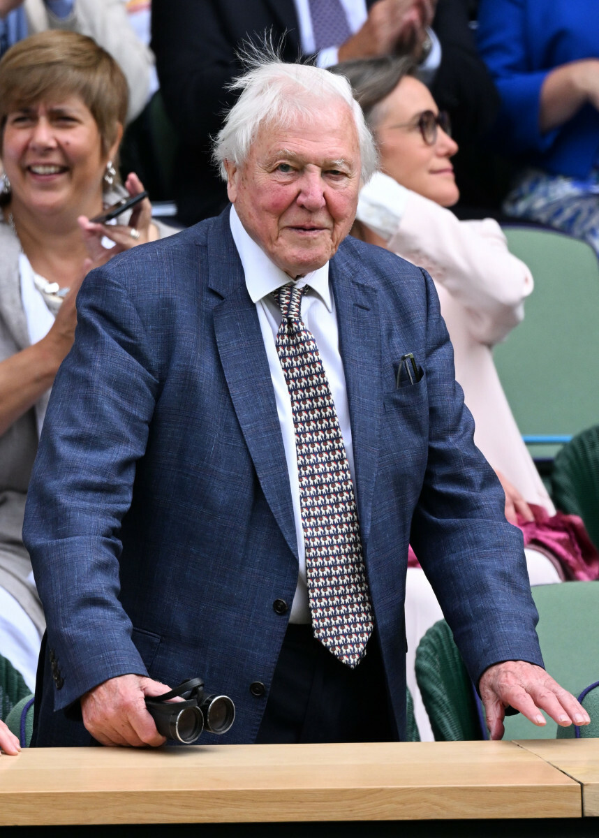 David Attenborough w 2024 roku