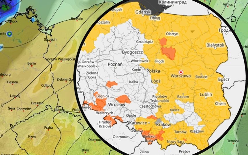 mapa pogodowa