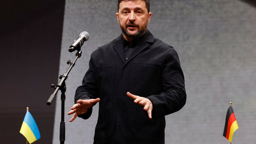 Wołodymyr Zełenski na Monachijskiej Konferencji Bezpieczeństwa