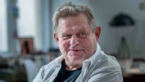 Kazik Staszewski podczas wręczenia nagrody Wilczka