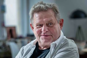 Kazik Staszewski podczas wręczenia nagrody Wilczka