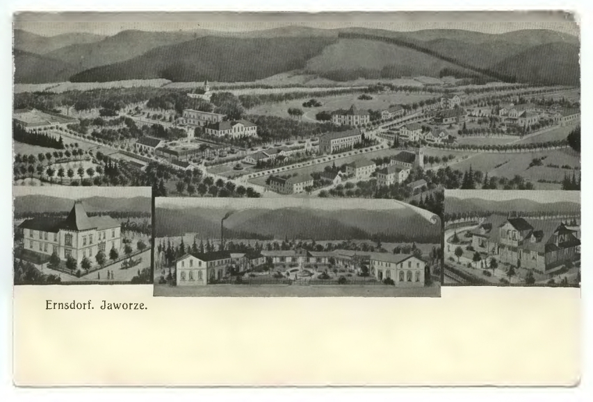 Ilustracja Jaworza przed 1905 rokiem