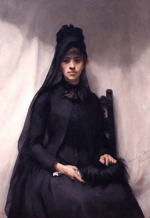 Domena publiczna, portret Anny Bilińskiej autorstwa Emmeline Deane