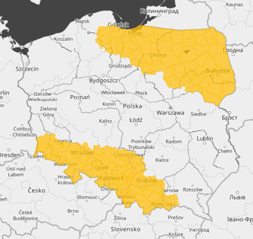 Ostrzeżenia IMGW