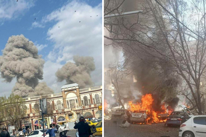 Atak na Iran