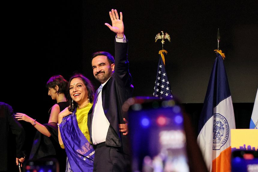 Zohran Mamdani i Mira Nair
