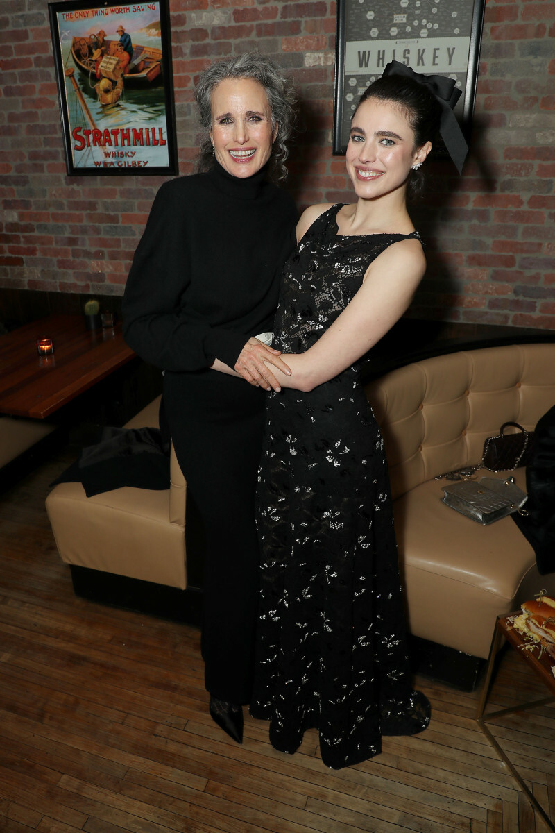 Rex Features/East News/Andie MacDowell i Margaret Qualley