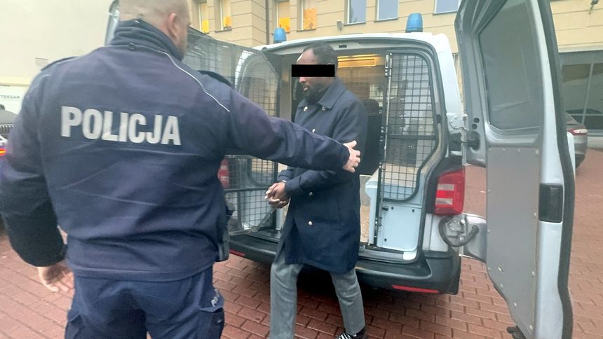 Policjanci zatrzymali 33-latka z Demokratycznej Republiki Konga