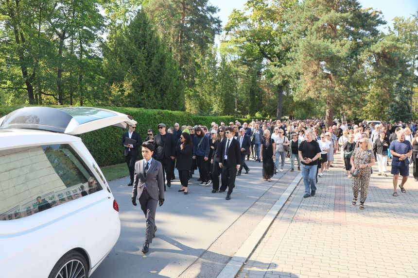 Kondukt żałobny na pogrzebie Stanisława Soyki