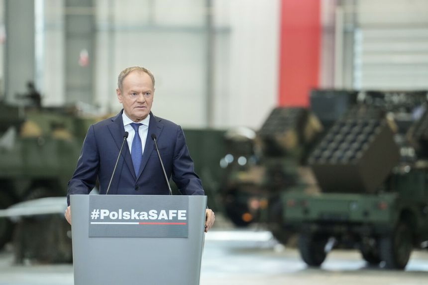 Premier Donald Tusk o programie SAFE