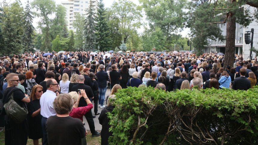Tak wyglądał pogrzeb Kołaczkowskiej. Piękne, co powiedział ksiądz