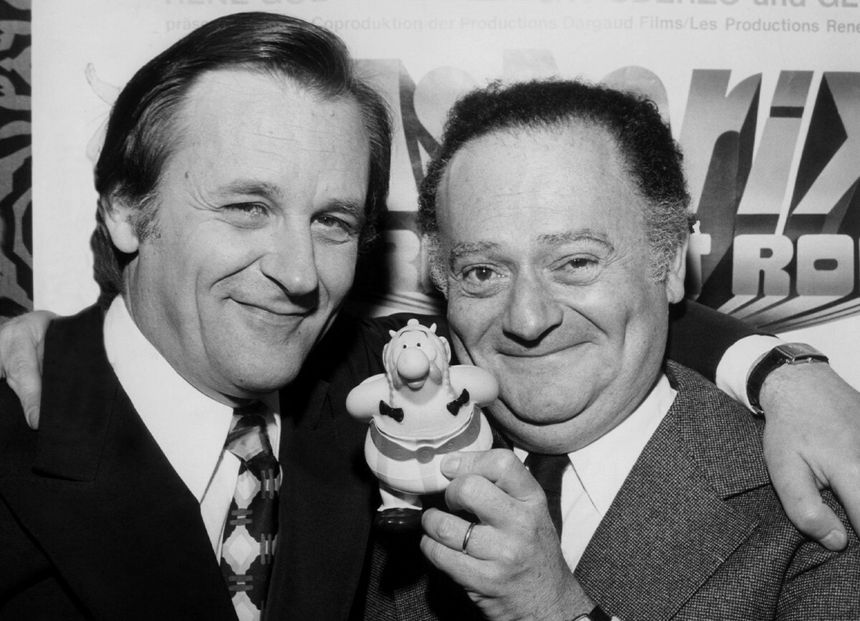 Mary Evans/AF Archive, na zdjęciu Rene Goscinny (po prawej) i Albert Uderzo