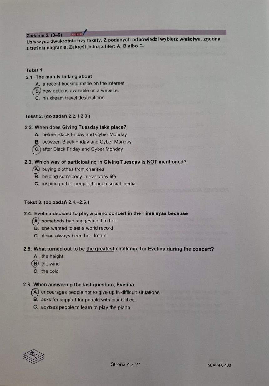 Matura z angielskiego