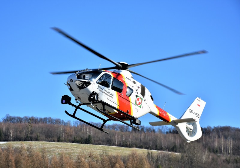 Śmigowiec EC135 Straży Granicznej