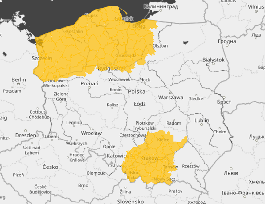 Ostrzeżenia IMGW przed mgłą