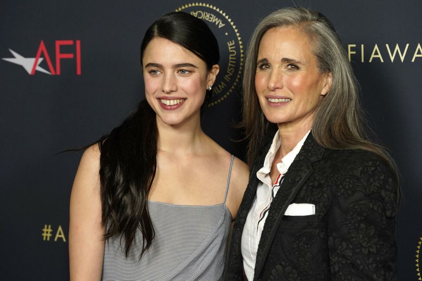 Margaret Qualley Andie MacDowell