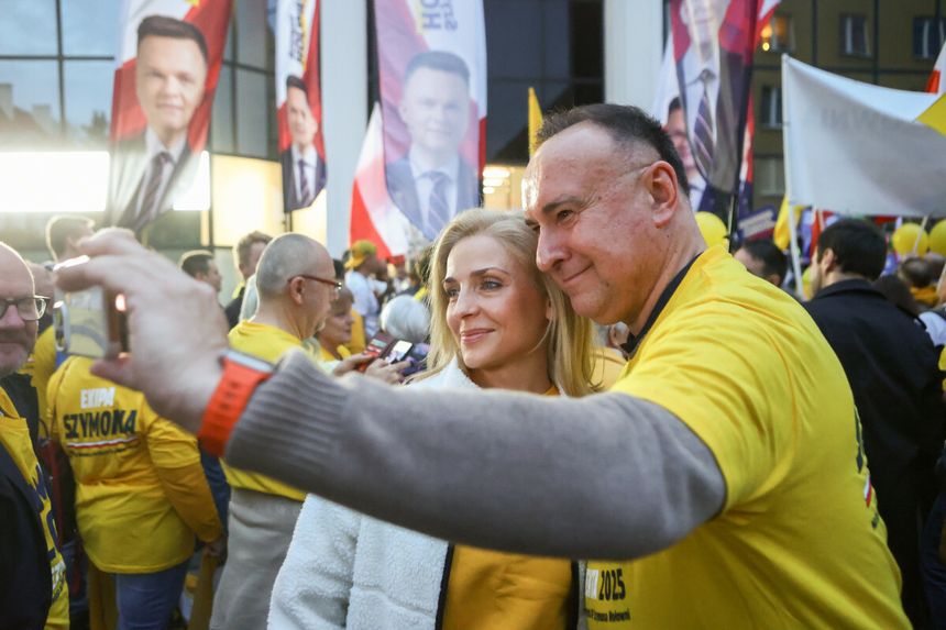 Joanna Mucha i Michał Kobosko