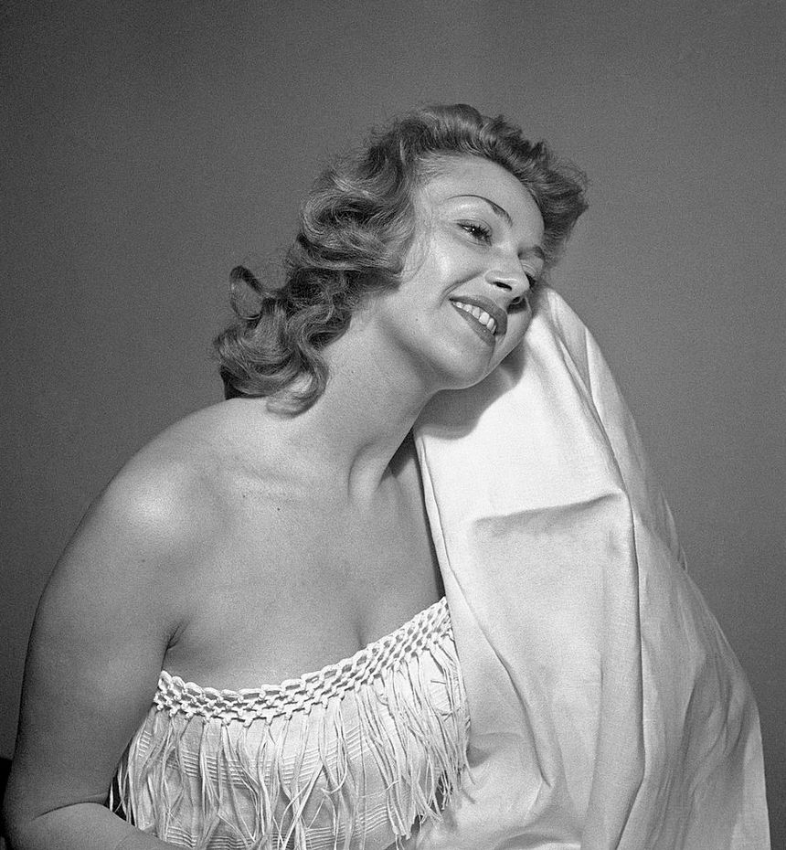 Franca Rame w 1952 roku