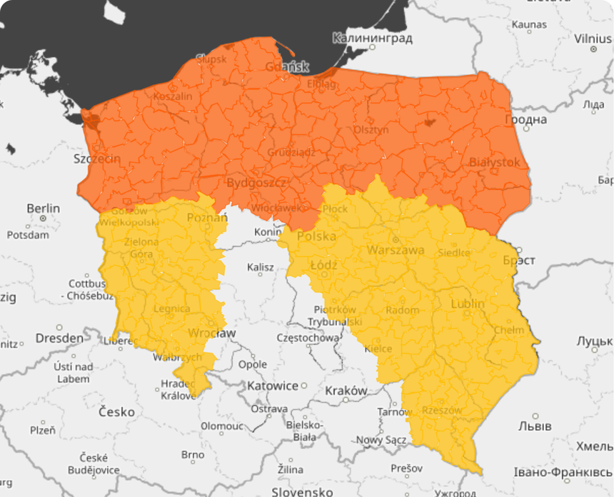 Ostrzeżenia IMGW