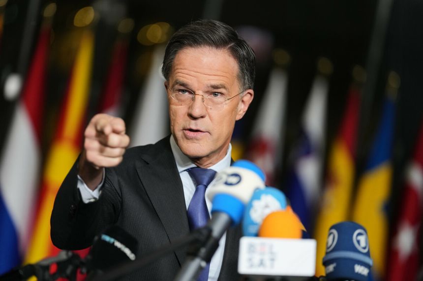 Szef NATO Mark Rutte