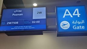Lot z Dubaju do Poznania