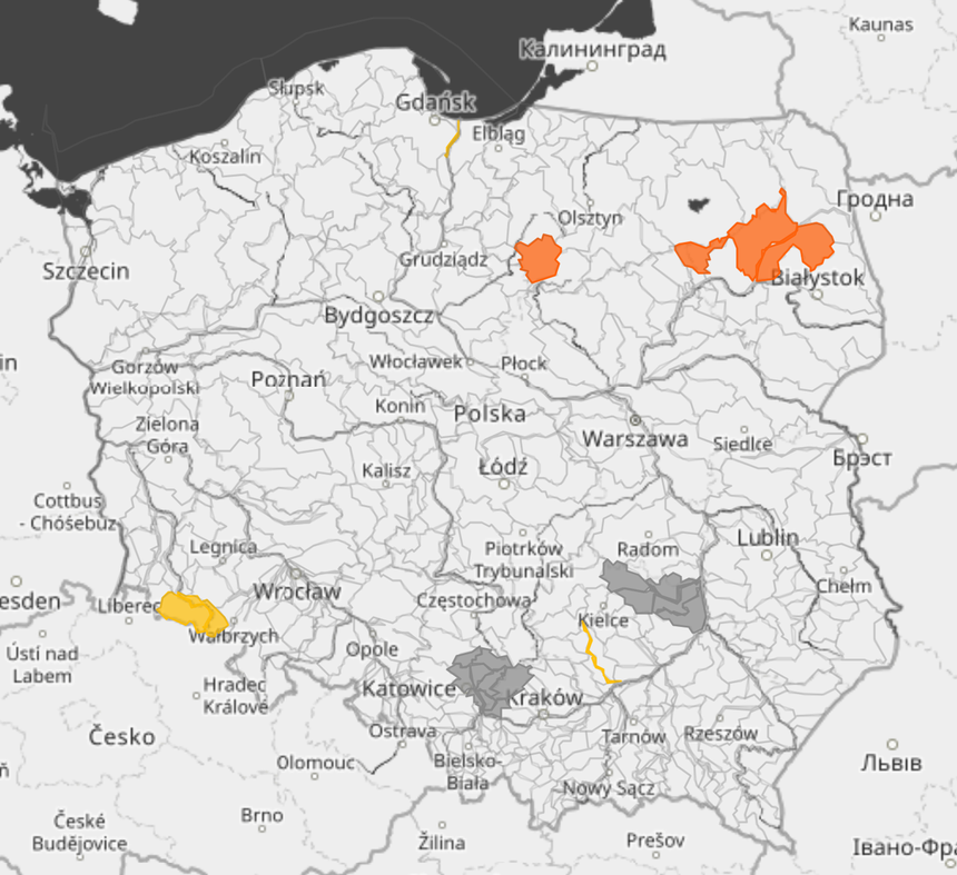 Ostrzeżenia IMGW
