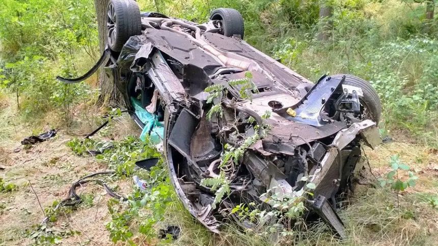 29-letni kierowca BMW zginął na miejscu