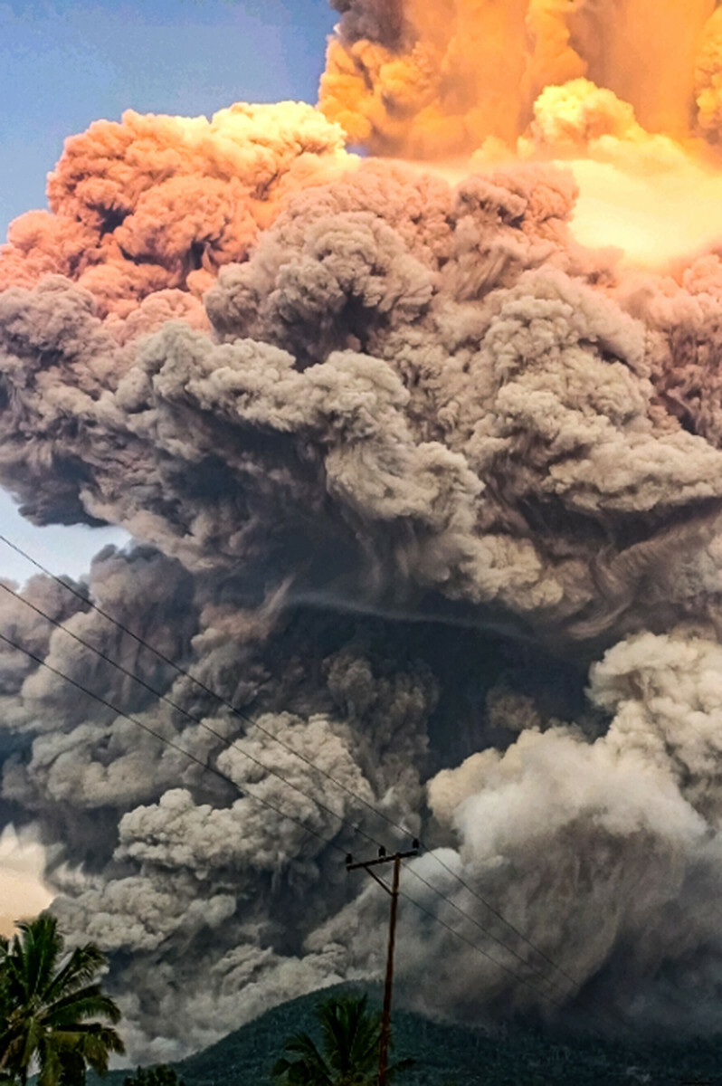 erupcja wulkanu Laki Laki