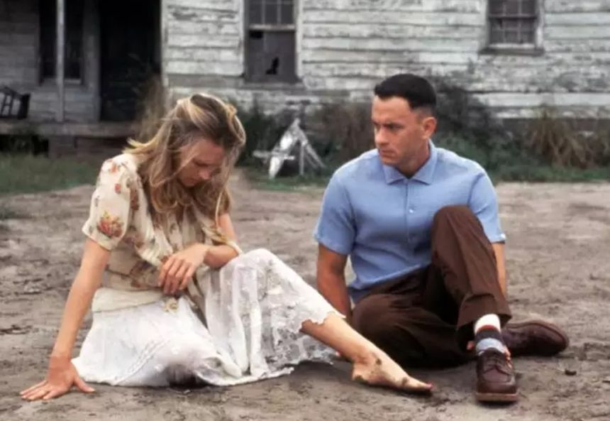 Kadr z filmu Forrest Gump
