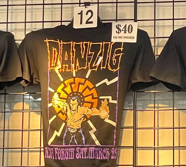 Danzig koszulka z symbolem Czarnego słońca
