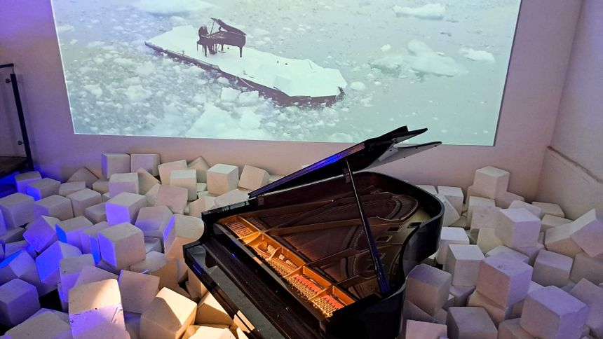 Ludovico Einaudi na Oceanie Arktycznym Fot. Wiktoria Policha
