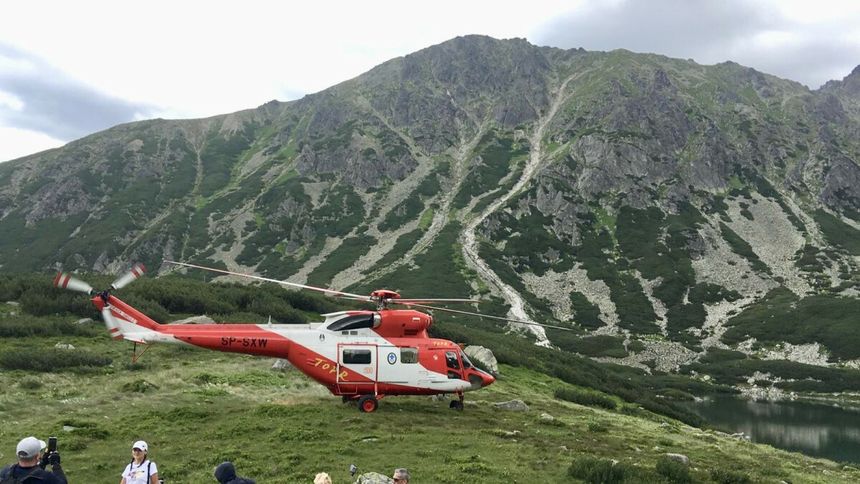 Tatry, śmigłowiec TOPR