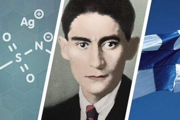 Molekuła, Franz Kafka, flaga Finlandii - materiały poglądowe
