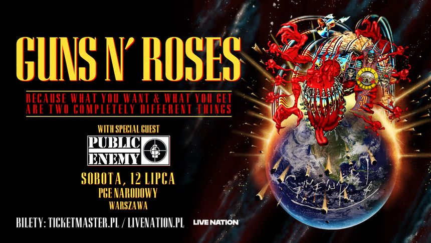 Guns n Roses w Polsce 2025