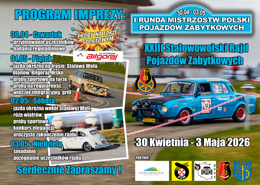 XXIII Stalowowolski Rajd Pojazdów Zabytkowych