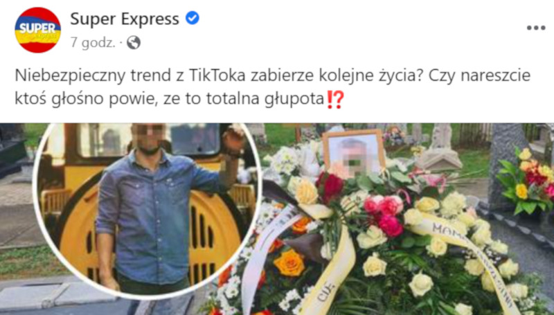 Nie żyje 34-latek, mieszkaniec Sobiecina