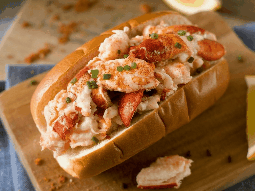 lobster roll, kanapka z homarem