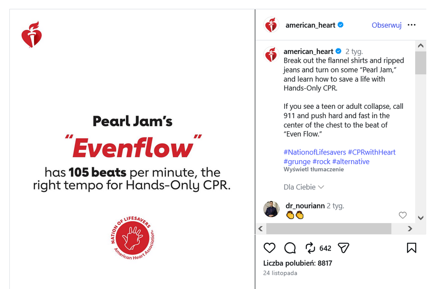 American Heart Instagram