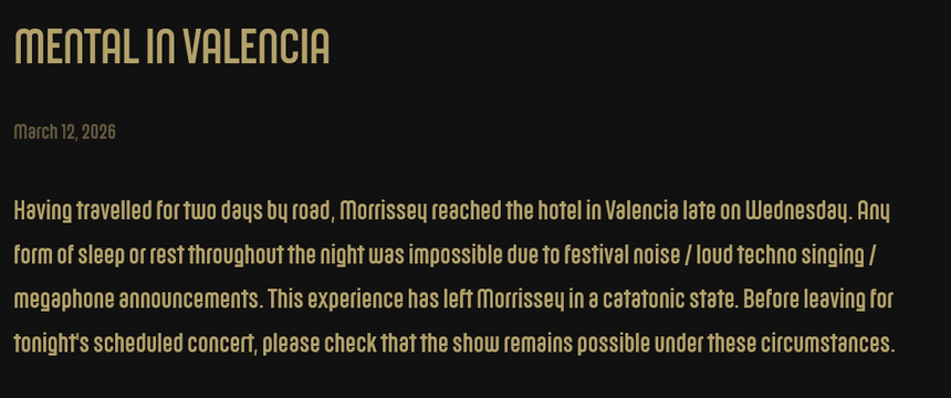 Morrissey Central