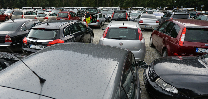 parking na Palenicy Białczańskiej