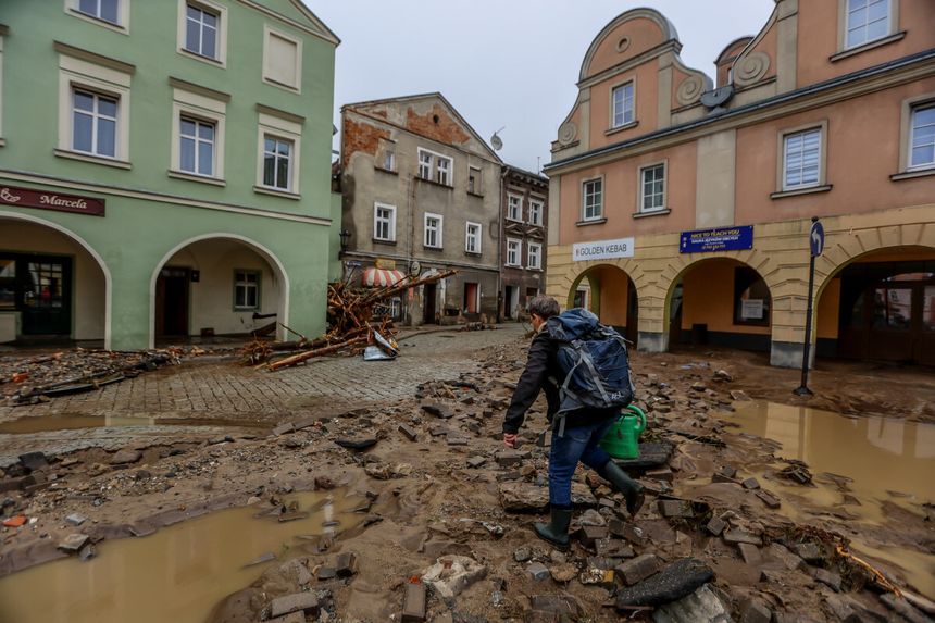 Lądek Zdrój, powódź