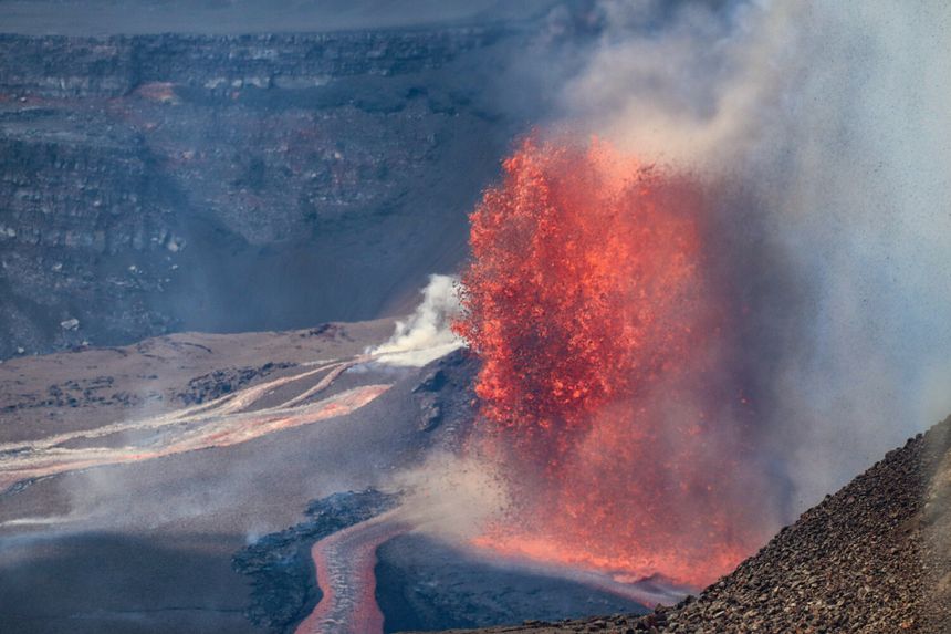 Wybuch wulkanu Kilauea na Hawajach