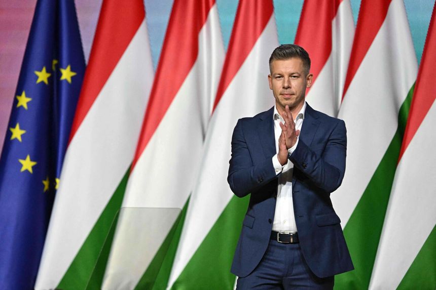 Przewodniczący TISZY Peter Magyar